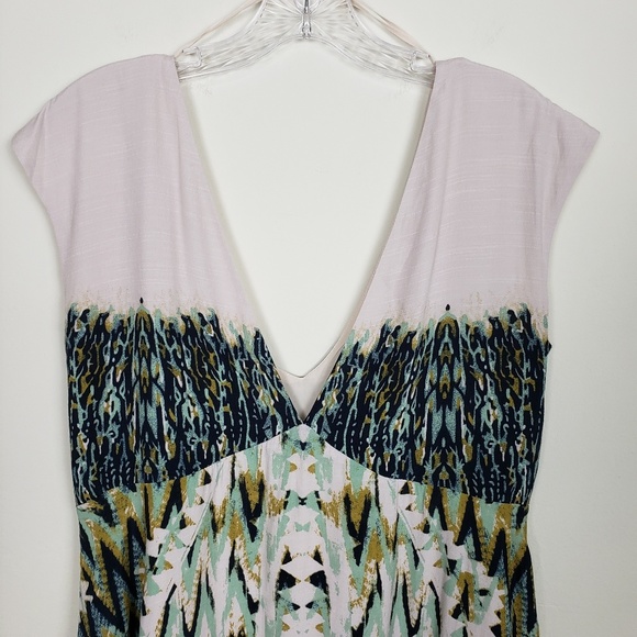 FREE PEOPLE boho mini dress - Picture 2 of 5